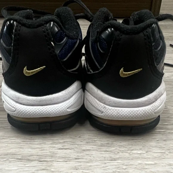 Nike Air Max Plus TD Toddler Sneakers Black Sky Blue Size 4C - Picture 10 of 11